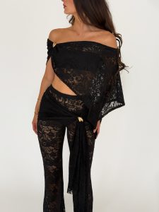 Luxe Lace Poncho